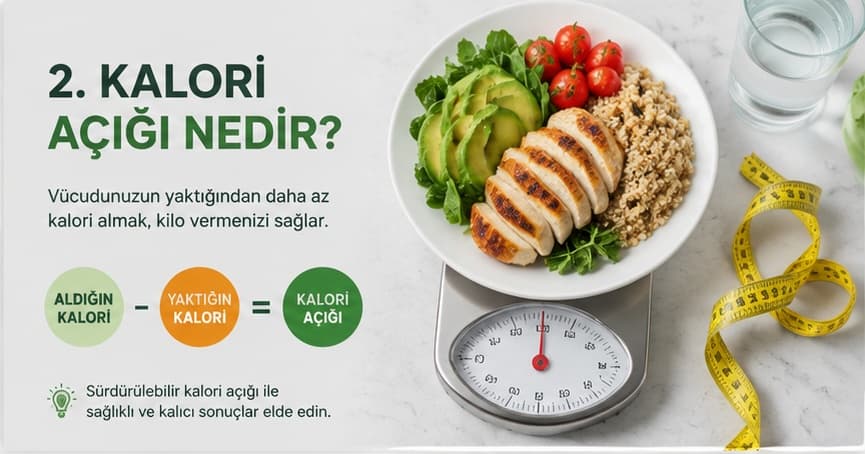 Kalori Açığı Nedir? Güvenli Uygulamanın Bilimsel Temelleri