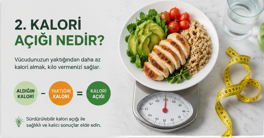 Kalori Açığı Nedir? Güvenli Uygulamanın Bilimsel Temelleri